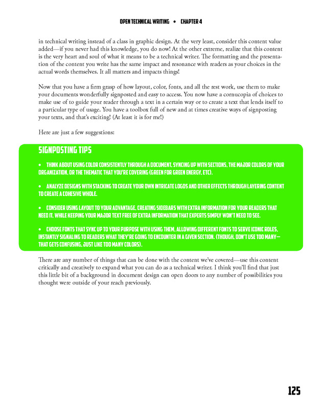 Open Technical Writing - New Page